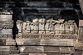 Candi Panataran - Main Temple. Krishnayana reliefs. 